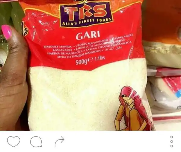Nigerians React As NAFDAC Approves Indian Garri (Photos)